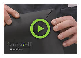 Watch a video to learn how to install ArmaFlex elastomeric foam tubes on a 45 or 90 degree bend