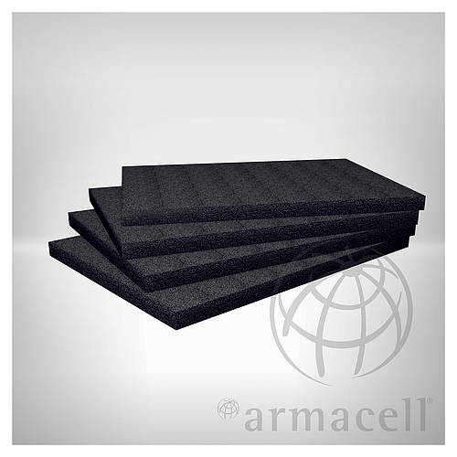 Acoustic foam insulation sheets for HVAC air ducts - ArmaPhonic
