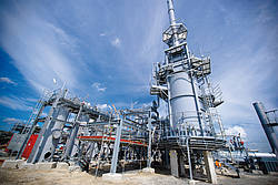 The EKB gas processing facilities