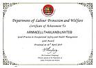 Armacell receives gold award for occupational safety and health management in...