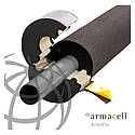 Insulated pipe support for ArmaFlex